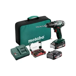 Δραπανοκατσάβιδο Metabo BS 18 Set Cordless Drill Driver