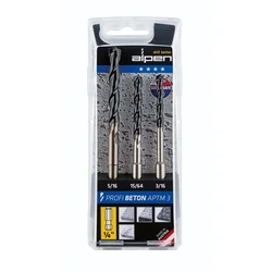 Τρυπάνια Alpen APTM3 HM-Concrete hexagon Set 3-pcs.