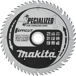 Δίσκος Κοπής Makita B-57336 EFFICUT Saw Blade 165x20x56Z
