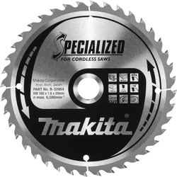 Δίσκος Κοπής Makita B-32954 SPECIALIZED Saw Blade 165x20x40Z