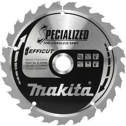 Δίσκος Κοπής Makita B-62985 EFFICUT Saw Blade 165x20x25Z