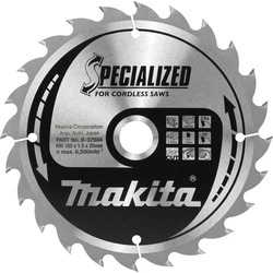 Δίσκος Κοπής Makita B-32904 SPECIALIZED Saw Blade 165x20x24Z