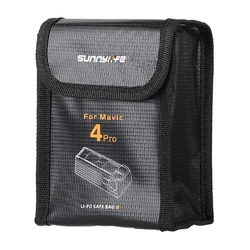Sunnylife Μαύρη Θήκη Μεταφοράς Μπαταρίας για DJI Mavic 4 Pro (10,5 x 6,9 x 6,9 εκ.)