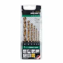 Τρυπάνια Alpen Cassette HSS Cobalt Jobber Drill Bit TM 6, 2-3-4-5-6-8