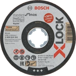 Δίσκος Κοπής Bosch X-LOCK 115x1,0 Std f INOX