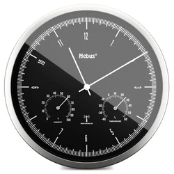 Ρολόι Τοίχου Mebus 19777 radio with Thermo-Hygrometer