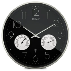 Ρολόι Τοίχου Mebus 12988 radio with Thermo-Hygrometer