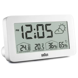 Μετεωρολογικός Σταθμός Braun BC 13 W DCF Digital white