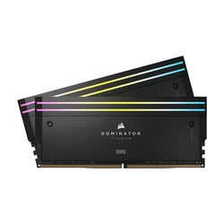 Μνήμη RAM Σταθερού DDR5 48GB Corsair Dominator Titanium RGB - (2 x 24GB Kit) - 6000 DIMM CL30