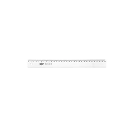 WEDO Γραμμή 30 cm Πλαστικό Διαφανές (Μοντέλο 5230)