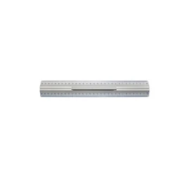 WEDO Αλουμινένιος χάρακας 30 cm με λαβή για δεξιόχειρες και αριστερόχειρες