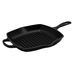 Τηγάνι Le Creuset Signature Square Grill 26cm satin Black (20183260000422)