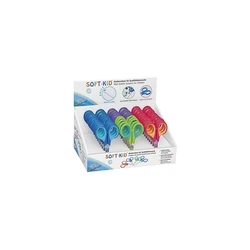 WEDO Soft-Kid παιδικό ψαλίδι, μυτερό λεπίδι, 11,5 cm, σε διάφορα χρώματα