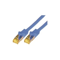 Καλώδιο Δικτύου M-CAB CAT7 SFTP RJ45 LSZH 0.25M Blue