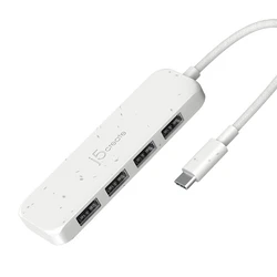 USB Hub J5create ECO-FRIENDLY USB-C to 4-PORT