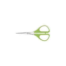WEDO Ψαλίδι Σιλουέτας Comfortline 11,4 cm, Ανοξείδωτο, Πράσινο/Λευκό