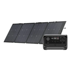 Bundle: Power station EcoFlow River 3 Plus + portable solar panel 220W