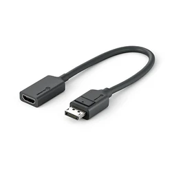 Αντάπτορας DisplayPort Alogic DP-> HDMI M/F 0,2m Black