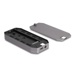 Θήκη για Σκληρό Δίσκο Delock EXG M.2 NVMe PCIe SSD + 2xUSB 20Gbps USB-C Buc. RGB