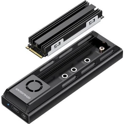 Θήκη για Σκληρό Δίσκο GrayGear externe M.2 NVMe/NGFF SSD with fans 20Gbit