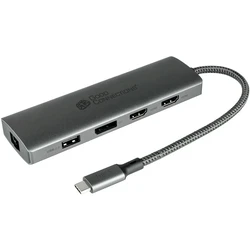 Docking Station Good Connections USB-C-Hub (10-Port) anthracite