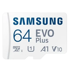 Κάρτα Μνήμης microSD 64GB Samsung SDXC EVO Plus (2024)(CL10) retail