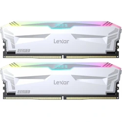 Μνήμη RAM Σταθερού DDR5 32GB Ares 6400 Lexar/heatsink/RGB/ligthing 2x16GB White