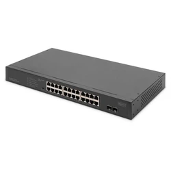 Network Switch Digitus 24-Port Gigabit Unmanaged Black
