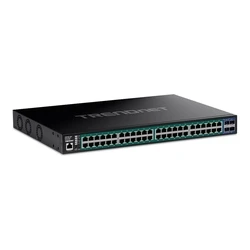 Network Switch Trendnet 52-Port Gigabit Web Smart PoE+ w.10G SFP+