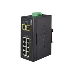 Network Switch Planet Industrial 8-Port 10/100/1000T + 2 1000X SFP