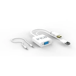 Αντάπτορας VGA Inca IVTH-01 to HDMI (+USB and AudioCable)
