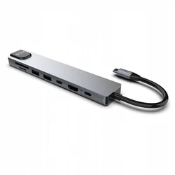 Docking Station Inca ITPC-7T Type-C > 3XUSB-A, 1xRJ45, 1000mbps