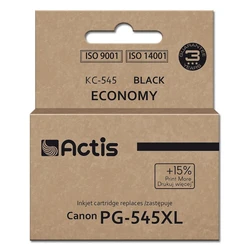 Μελάνι Συμβατό Actis KC-545 Cartridge (for Canon PG-545XL; Supreme; 15 ml; 207 pages; Black).
