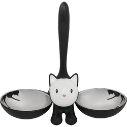 Ταΐστρα Alessi Cat Bowl Tigrito black AMMI09 B