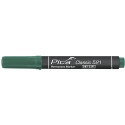 Μαρκαδόρος Pica Permanentmarker 2-6mm, Wedge Tip, green