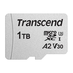 Κάρτα Μνήμης microSDXC 1TB Transcend 300S-A Class 10 UHS-I U3 V30 A2
