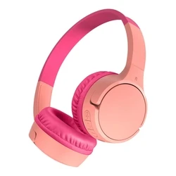 Ακουστικά Belkin Soundform Mini-On-Ear for Kids BT USB-C pink AUD002btPKV3