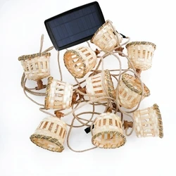 Γιρλάντα Φωτισμού NewGarden AURORA Solar Jute