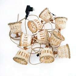 Γιρλάντα Φωτισμού NewGarden AURORA Cable Jute