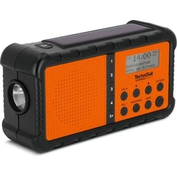 Φορητό Ραδιόφωνο Technisat Techniradio Solar 2 Black/orange