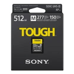Κάρτα Μνήμης Sony SDXC M Tough series 512GB UHS-II Class 10 U3 V60