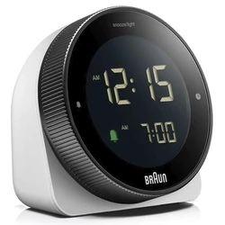 Ρολόι Ξυπνητήρι Braun BC 24 W DCF Radio white