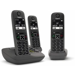 Ασύρματο Τηλέφωνο Gigaset AE690A Trio anthracite