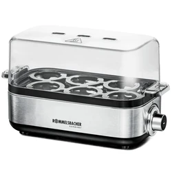 Βραστήρας Αυγών Rommelsbacher stainless steel 1-6 16 silver ER 600 (ER 600)