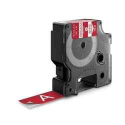 Ταινία Ετικετογράφου Dymo Vinyl White Red (1805422)