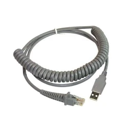 Καλώδιo Σειριακό Datalogic Cab-424E USB Type A Coiled Power Off Term 2M
