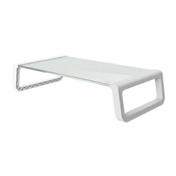 Βάση Monitor Trust Monta Glass Stand Wht