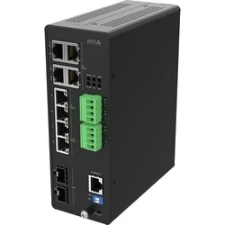 Network Switch Βιομηχανικού Τύπου AXIS D8208-R Industrial Poe++ S 8-Port Managed