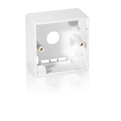 Πρίζα Δικτύου Equip surface-mounted bracket for front panels RAL 9010 pure White
