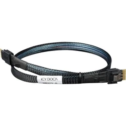 Καλώδιο Icy Dock SlimSAS 4i 38 pin SFF-8654 to SlimSAS 4i 38